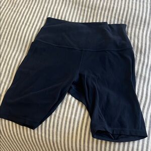 lululemon athletica Navy Bike Shorts